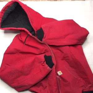 Men’s Carhartt Fire Engine Red Winter jacket